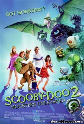 Смотреть Скуби-Ду 2: Монстры на свободе / Scooby-Doo 2: Monsters Unleashed (2004/DVDRip) онлайн для Билайнеров